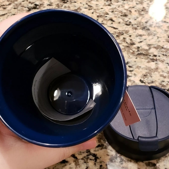 LAST 1! NEW KATE SPADE BLUE FLOWERS 16 OZ MUG - Picture 6 of 8